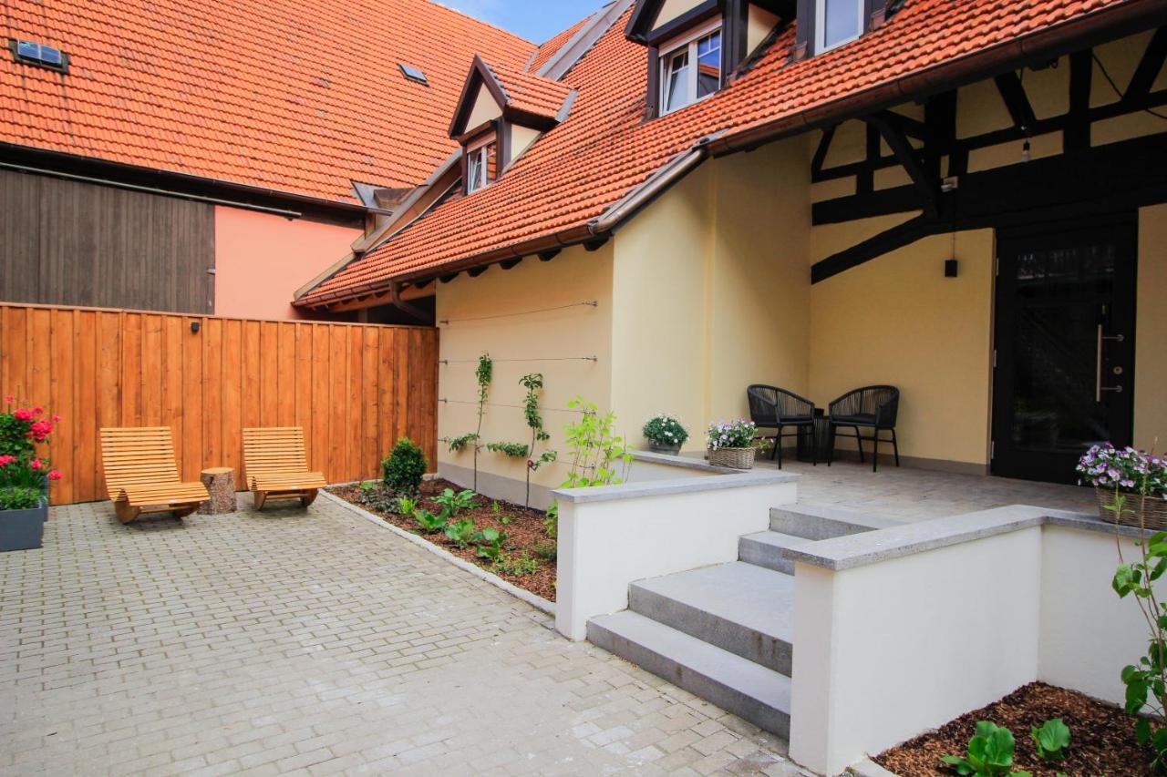 Gasthof Pension Zum Goldenen Hirschen Burgbernheim المظهر الخارجي الصورة